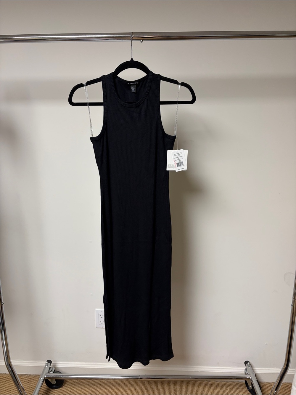 Beyond formation tank dress black